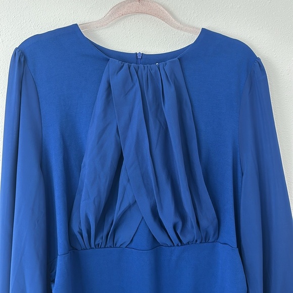 GRACE KARIN Women's Ruched Bodycon Dress Sleeveless Front Drape - Picture 4 of 9